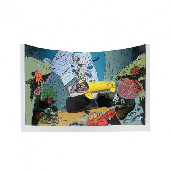 Spirou and Fantasio Diorama - The Eel's Den