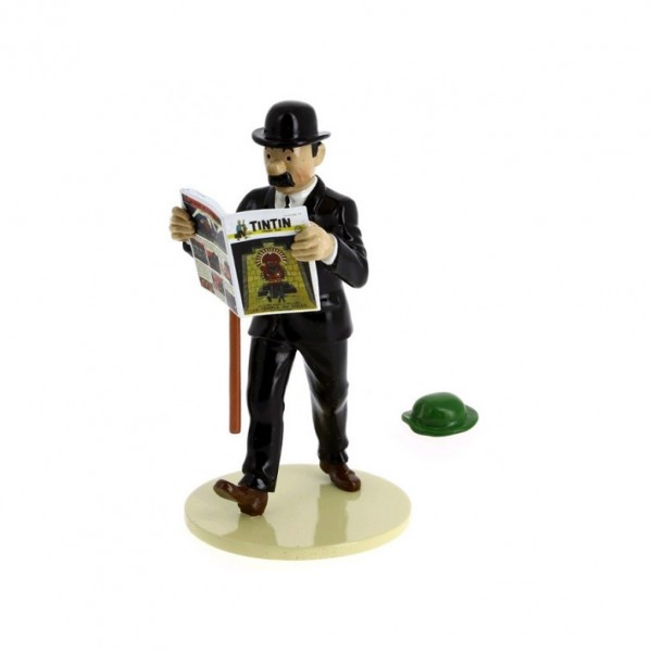 Thompson and Professor Calculus' hat - Read Tintin Collection