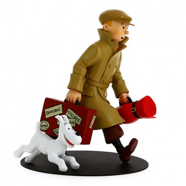 Tintin and Snowy - On their way
