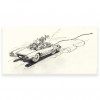 Spirou Fantasio Gaston et Marsu Turbo Traction 50x100 cm - principal