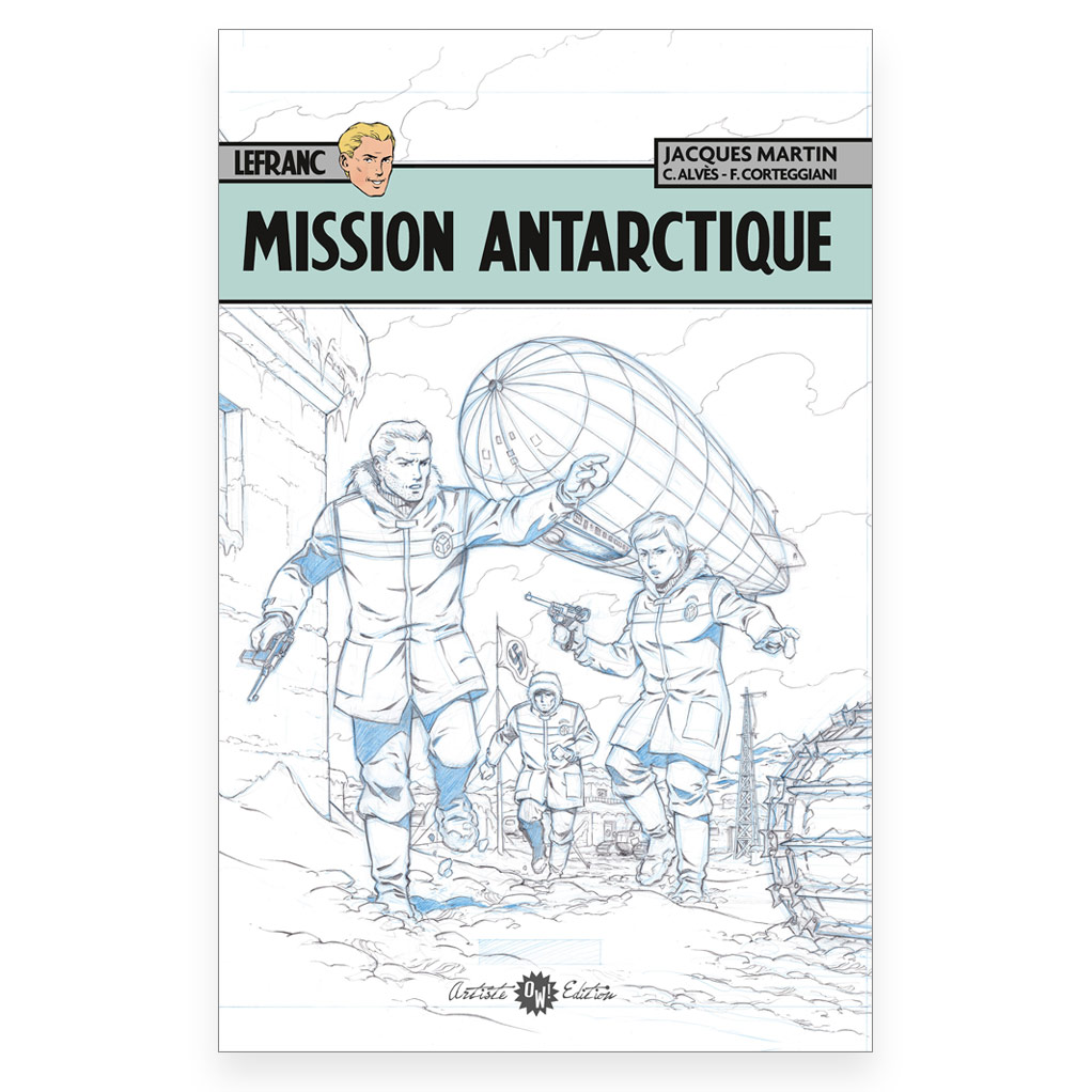 Lefranc - Mission Antarctique (luxe) - principal