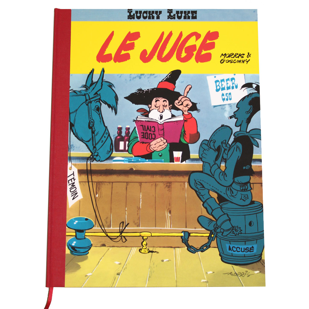 Le Juge, Lucky Luke Ed. Luxe N/B - principal