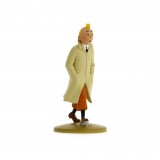 Tintin wearing his trench coat