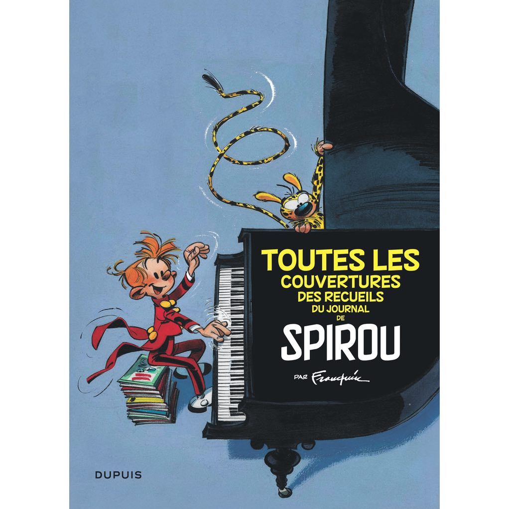 Couvertures des recueils du Journal de Spirou par Franquin - principal