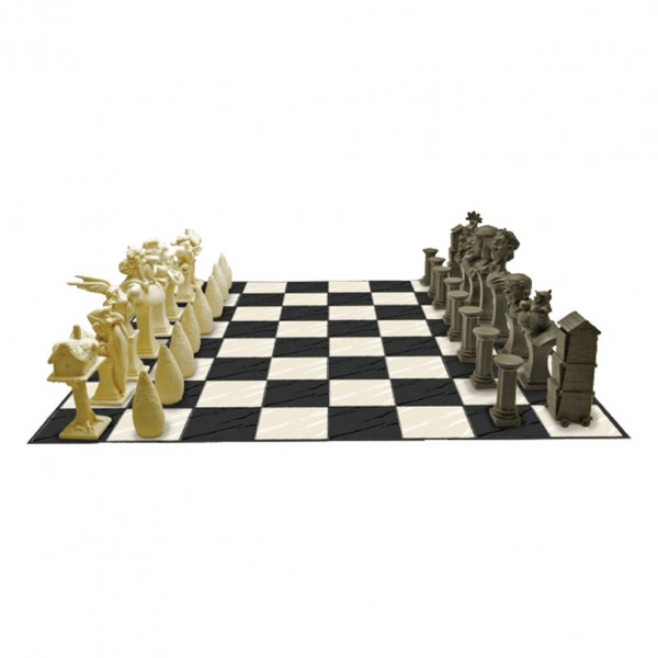 Collector Asterix Chess Set