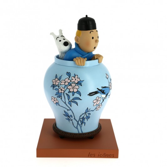 Figurine Tintin Le Lotus Bleu, La Potiche, Les icônes - principal