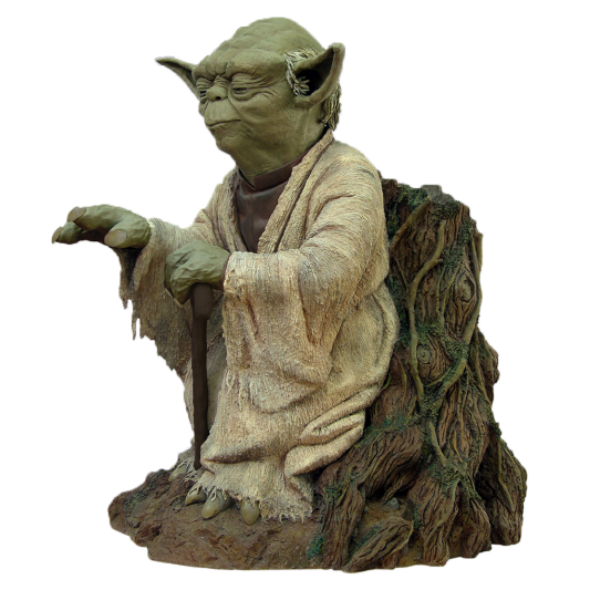 Figurine Yoda Using the Force 53 cm - principal