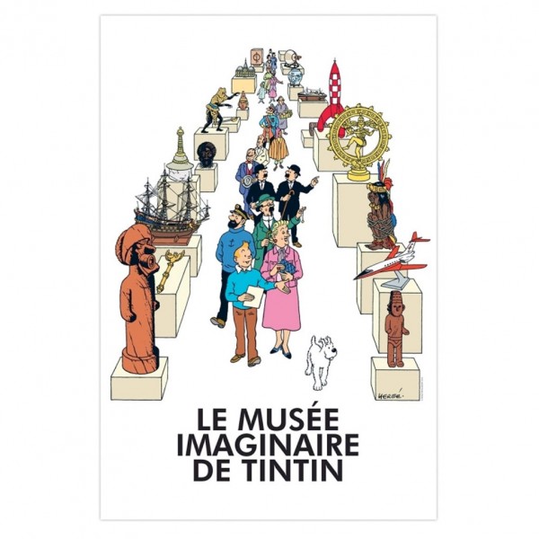 Tintin Poster - Le musée imaginaire