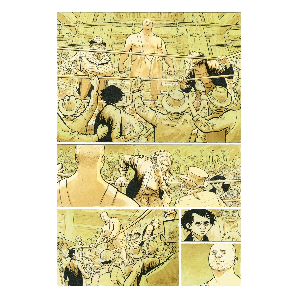 Impression numérique, encre et lavis-STERN-Tome 2-Planche 59-Maffre - principal