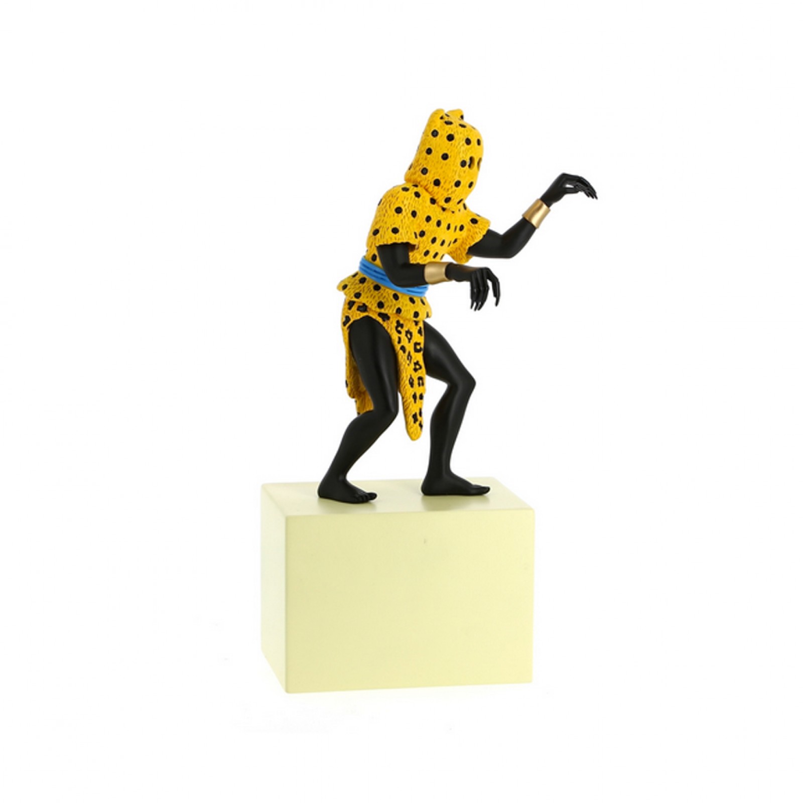 Figurine-L'Homme Léopard, musée imaginaire de Tintin - Figurines