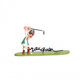 Figurine - Signature Franquin - Le mitre railleur golfeur