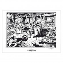 Affiche Undertaker - Le Saloon (signée par Ralph Meyer)