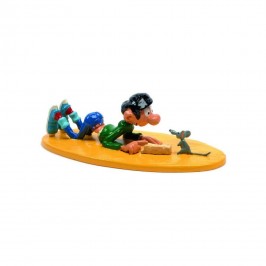 Figurine - Gaston et sa souris (ex. M.P.) par Pixi