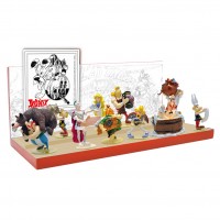 Présentoir et figurines Astérix Origine (Pixi)