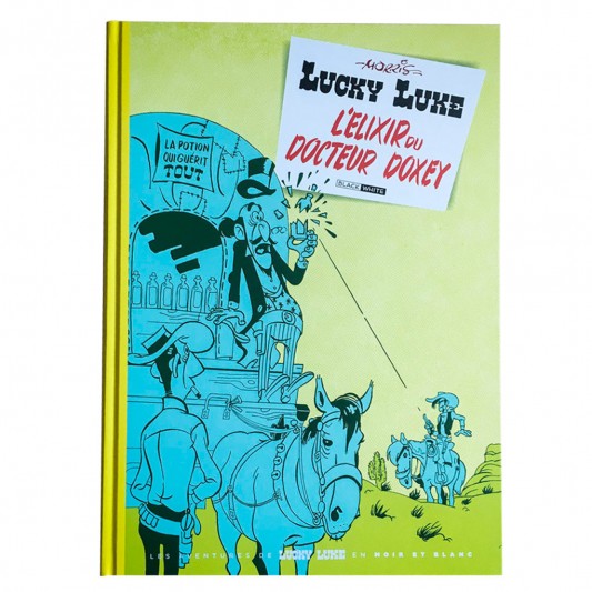 Lucky Luke N&B - L'élixir du Docteur Doxey - principal