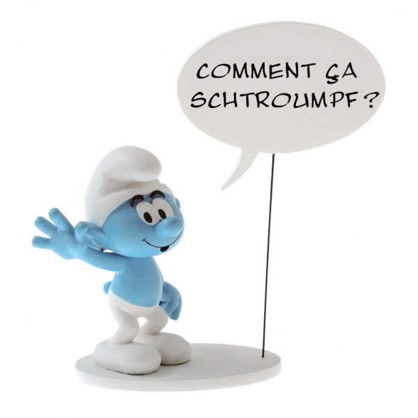Figurine Collectoys Are you Smurfing ? (in french)