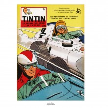 Affiche Jean Graton & Journal Tintin 1958 - n°26