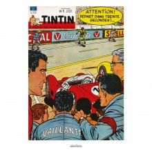 Affiche Jean Graton & Journal Tintin 1961 - n°20