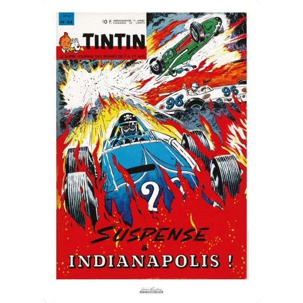 Poster Jean Graton & Journal Tintin 1964 n°44