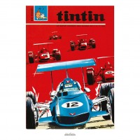 Affiche Jean Graton & Journal Tintin 1969 - n°02