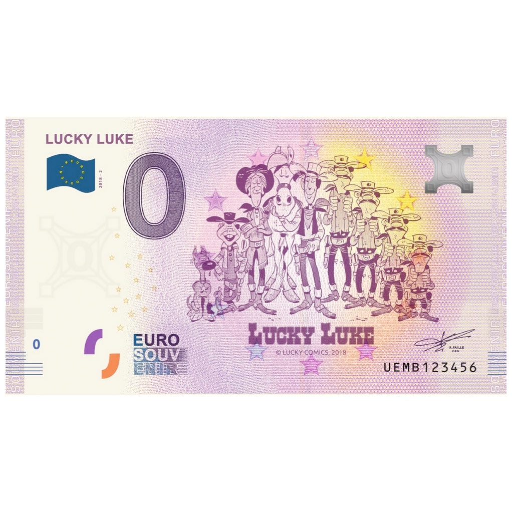 Billet Lucky Luke - principal