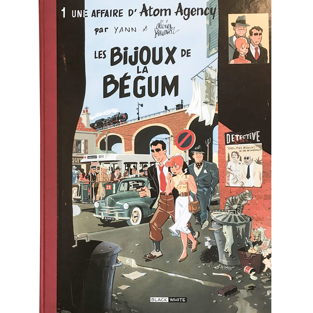 Atom Agency T1 - Les Bijoux de la Bégum (signé) - principal