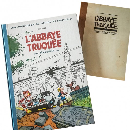 Spirou et Fantasio - L'Abbaye truquée (signé par Fournier) - principal