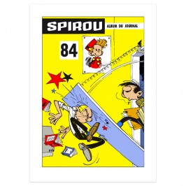 Sérigraphie Couverture Spirou 84