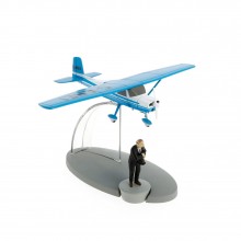 Tintin, l'avion bleu de Muller