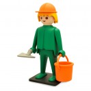 Playmobil géant de collection, L'ouvrier maçon - principal