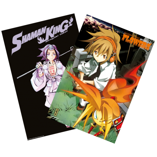 Poster réversible Shaman King 40x60cm - principal