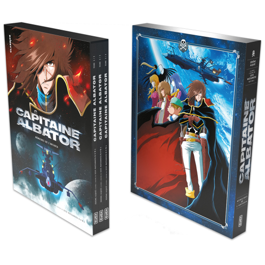 Coffret Capitaine Albator Mémoire de l'Arcadia + ex-libris - principal