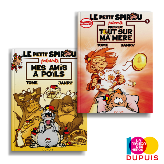 Bipack T7 + T4 (offert) Le petit Spirou présente... - principal