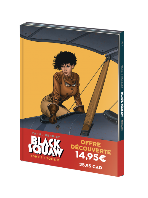 Bipack T2 + T1 (gratuit) Black Squaw - principal