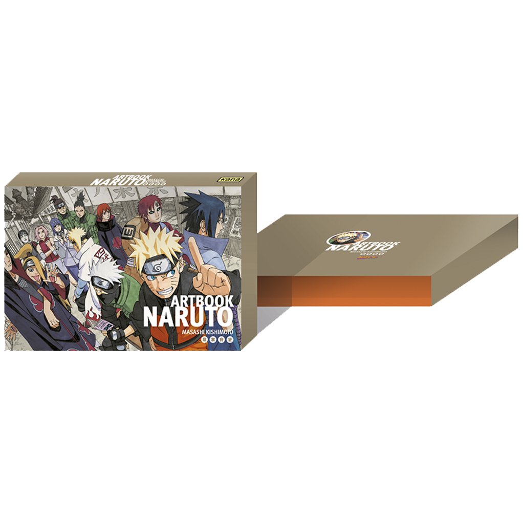 Coffret Naruto Artbooks T1 à 3 - principal