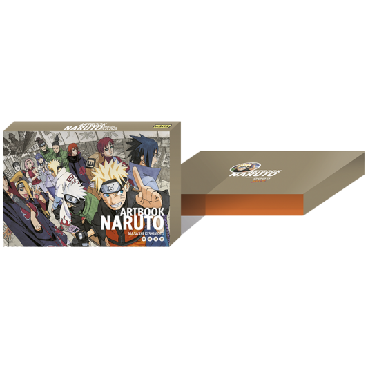 Coffret Naruto Artbooks T1 à 3 - principal