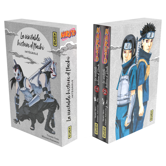 Coffret Naruto roman La véritable histoire d'Itachi l'intégrale - principal