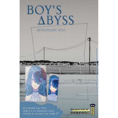 Marque-page métallisé Boy's Abyss UNITE WEB