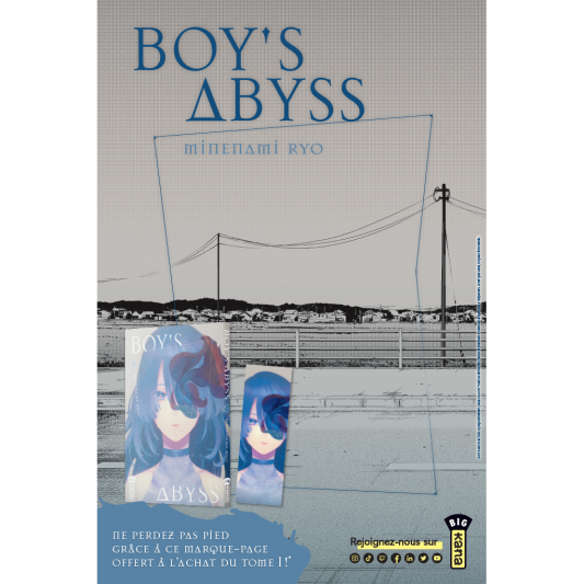 Marque-page métallisé Boy's Abyss UNITE WEB - principal