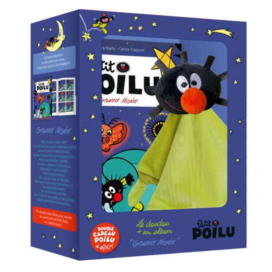 Coffret Petit Poilu Grosso Modo avec doudou - principal