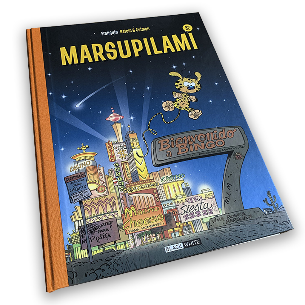 Marsupilami - Tome 32 - Editions Black and White - principal