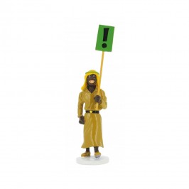 Abdul - Carte de Voeux 1972 - Figurine Tintin