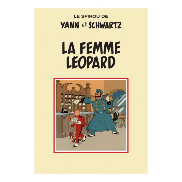 Spirou - La Femme Léopard - Tirage de luxe - version salon