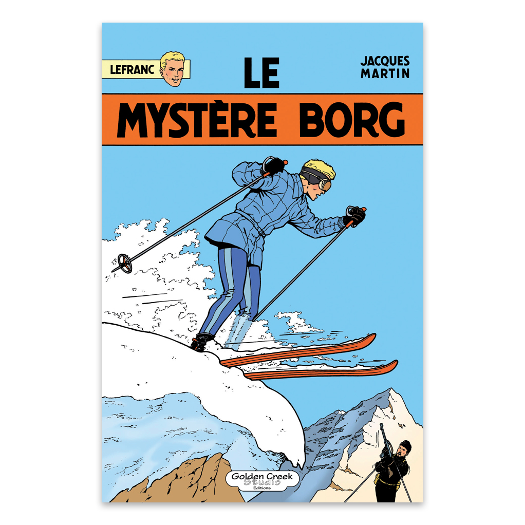 Lefranc - Le Mystère Borg - Tirage de Luxe (Golden Creek Studio) - principal