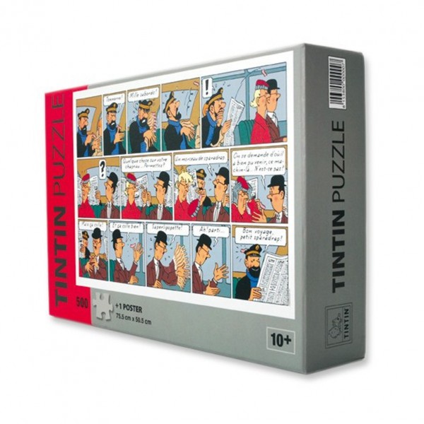 Puzzle Tintin sticking plaster (french edition)
