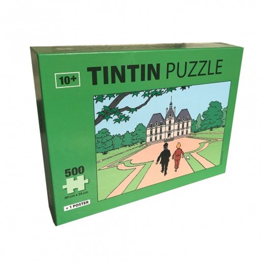 Puzzle Tintin - LE CHÂTEAU DE MOULINSART (500 pièces) - principal