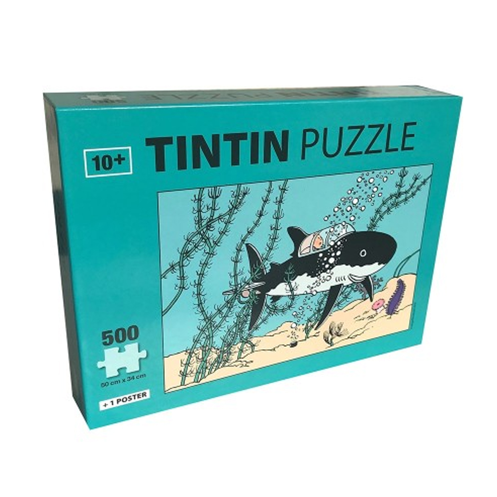 Puzzle Tintin - LE SOUS-MARIN REQUIN (500 pièces) - principal