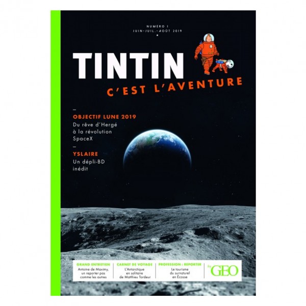 Magazine Géo Tintin C'est l'aventure n°1