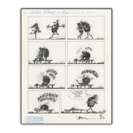 Idées Noires de Franquin 62 - Impression sur Aluminium