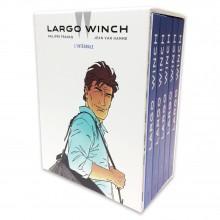Box set Largo Winch with a poster (french edition)